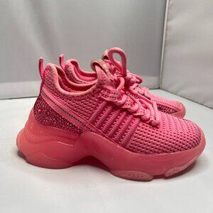 STEVE MADDEN Girls sneakers Hot Pink size 8M